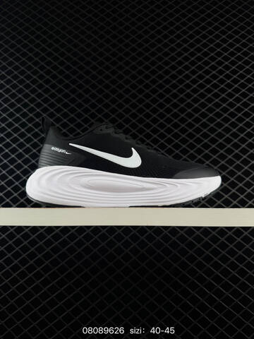 Nike EasyOn White Black Red Gray 40-45 Running - Men's (BS-69886)