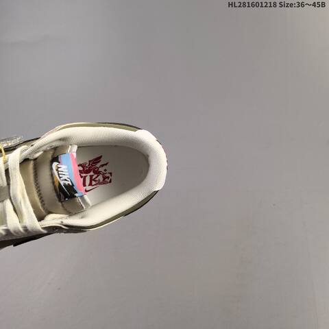 Nike SB Dunk Low CNY Year Of The Horse White Beige Olive Brown EU 36-45 Skate Shoe - Unisex BS-62592