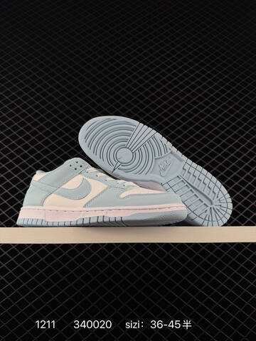 Nike SB Dunk Low Light Blue White EU 36-45 Skate - Unisex (BS-73772)