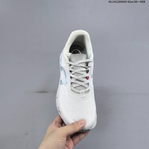 On Running Cloudmonster 2 White Silver Beige EU 36-45 Running Shoe Running Sneakers - Unisex (BS-69594)