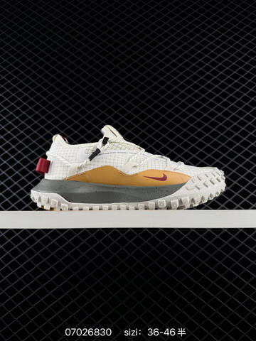 Nike ACG Mountain Fly Low GTX SE Off White Grey Tan Red EU 36-46 Trail - Unisex (BS-70450)