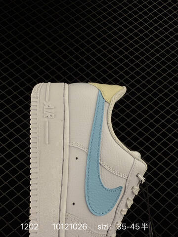 Nike Air Force 1 07 White Black EU 35-45 5 Casual - Unisex (BS-73872)
