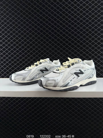 New Balance 204L Silver White Cream Black EU 36-45 Sneaker - Unisex (BS-82939)