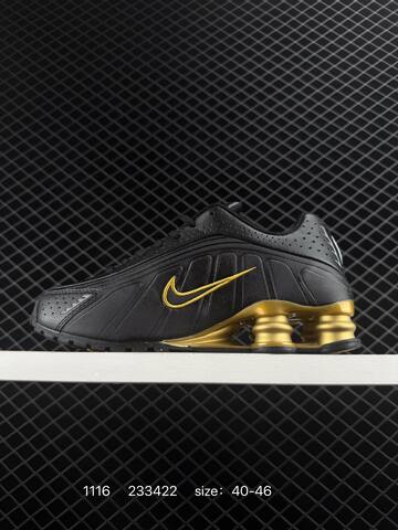 Nike Shox R4 Black Red EU 36-46 Running - Unisex (BS-74179)