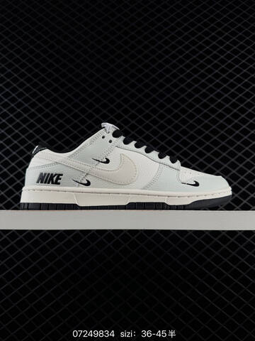 Nike SB Dunk Low Off White Grey Black Red EU 36-45 Skate - Unisex (BS-70101)