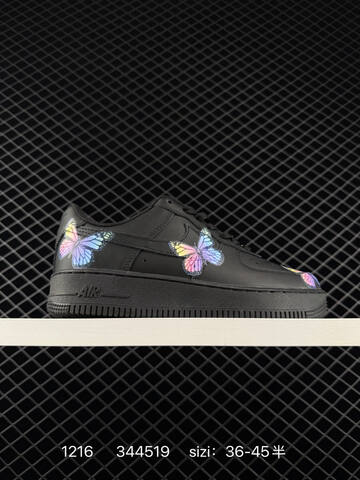 Nike Air Force 1 Low Black White EU 36-45 5 Lifestyle - Unisex (BS-73660)