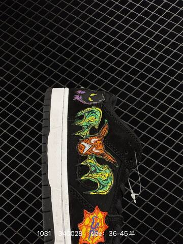 Nike SB Dunk Low Neckface Black Multi-Color EU 36-45 5 Skate - Unisex (BS-74447)
