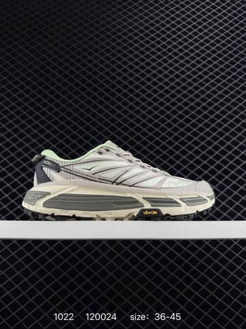 HOKA ONE ONE Mafate Speed 2 Beige Light Green Grey Black EU 36-45 Trail Shoe Trail Running Sneakers Unisex BS-86414