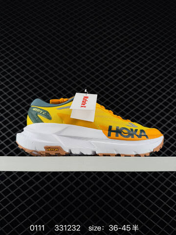 HOKA ONE ONE Mafate X Black Neon Green Pink White EU 36-45 Trail Shoe Trail Running Sneakers - Unisex (BS-86325)