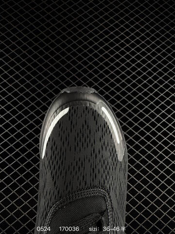 Nike Air Max 270 Black Metallic Silver Dark Grey EU 36-46 Running - Unisex BS-71245