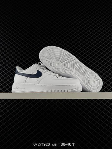Nike Air Force 1 07 Light Blue Cream White Navy EU 36-46 Lifestyle - Unisex (BS-70067)