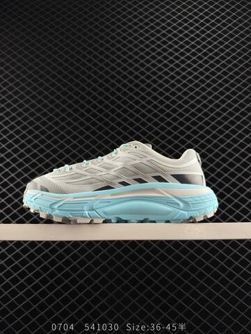 HOKA ONE ONE Mafate Speed Three 2 Light Grey Light Blue EU 36-45 Trail Shoe Trail Running Sneakers Unisex BS-86571