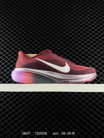 Nike Zoom Pegasus 42 Burgundy White Silver Purple Pink EU 36-45 Running - Unisex (BS-70924)