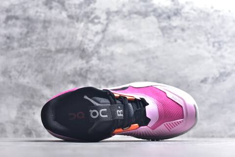On The Roger Pro Hot Pink Black White Orange EU 36-47 Tennis Shoe Casual Sneakers - Unisex (BS-59560)