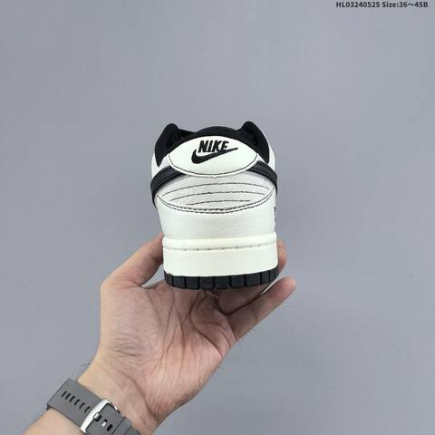 Nike Dunk SB Low Supreme Off White Black EU 36-45 Skate Shoe - Unisex (BS-60142)