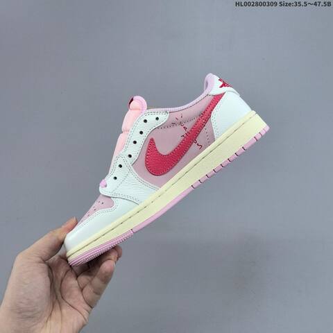 Travis Scott x Air Jordan 1 Low AIR JORDAN 1 Aj1 Lifestyle BS-66589