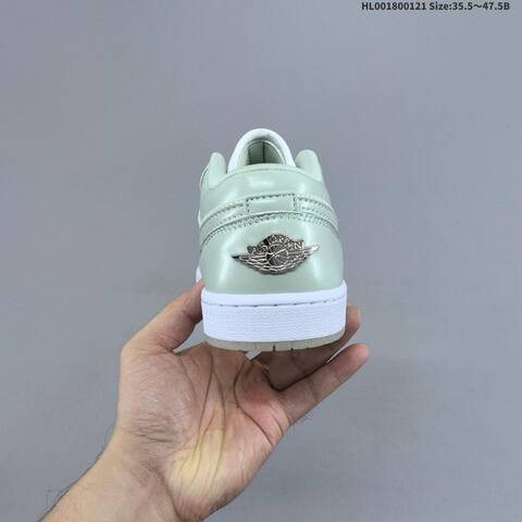 Jordan Air Jordan 1 Low SE Seafoam Mint Green White 35 5 47 5 Lifestyle - Unisex (BS-66901)