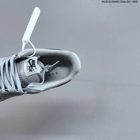 Nike Air Force 1 07 Wolf Grey Black White EU 36-45 Sneaker - Unisex (BS-60976)