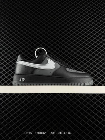 Nike Air Force 1 07 LV8 IR1475-010 Black Grey White EU 36-45 Skate - Unisex (BS-70763)