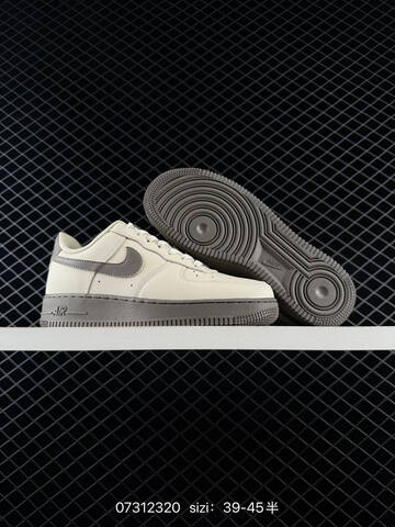 Nike Air Force 1 07 FJ4146 201 Light Beige Dark Grey EU 39 40 40 5 41 42 42 5 43 44 45 Skate EU 39-40 - Unisex (BS-69999)