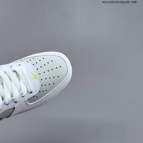 Nike Air Force 1 07 White Light Grey Sail Yellow EU 36-45 Sneaker - Unisex BS-62489
