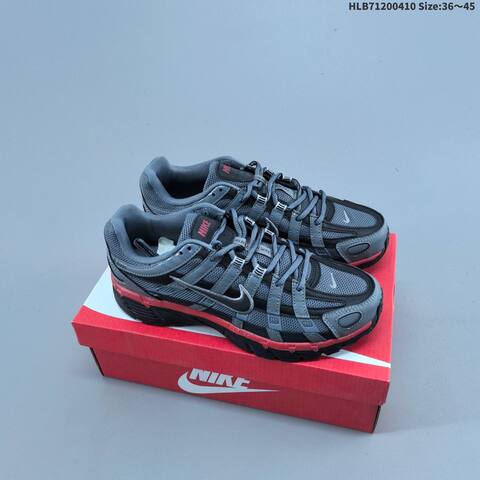 Nike P-6000 Grey White Black Khaki Cream EU 36-45 Running Shoe - Unisex (BS-60849)