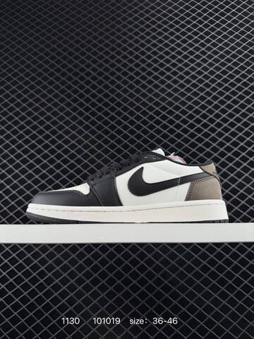 Jordan Air Jordan 1 Low OG Mocha White Black Brown Sail EU 36-46 Sneaker - Unisex (BS-80152)