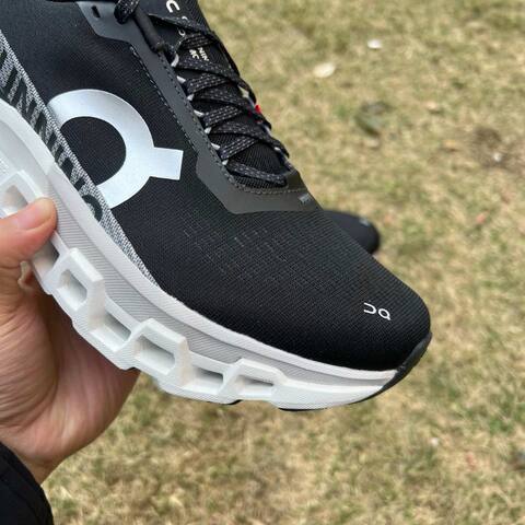 On Cloudmonster 2 3ME10121197 Black Frost White US 8 EU 41 UK 7 5 JP 26 Running Shoe Running Sneakers - Men's (BS-86981)