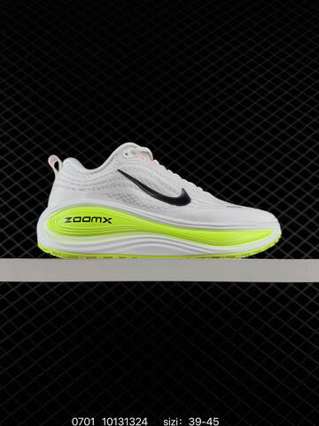 Nike Vomero Plus ReactX Air Zoom White Black Neon Green EU 36-45 Running Shoe - Unisex BS-70496