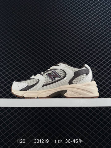 New Balance MR530 Off White Dark Brown Beige EU 36-45 Sneaker Unisex BS-82553