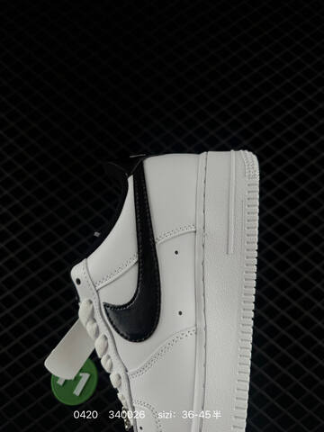 Nike Air Force 1 07 Low White Black EU 36-45 Lifestyle - Unisex (BS-71985)