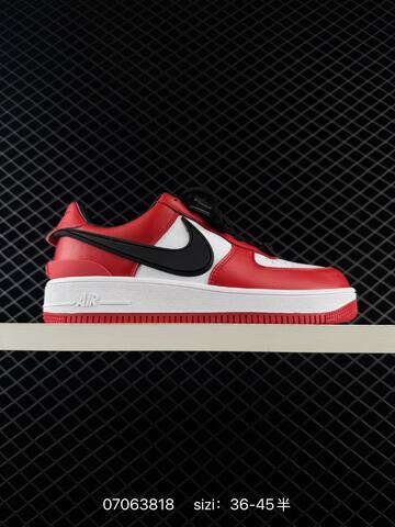 Nike Air Force 1 07 Low AMBUSH Red White Black EU 36-45 Lifestyle - Unisex BS-70389