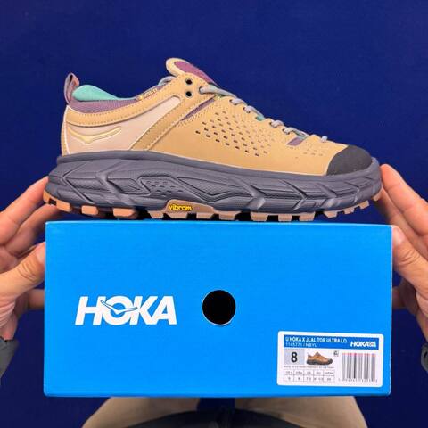 HOKA ONE ONE Tor Ultra 7 Khaki Teal Purple Black Brown Trail Shoe Trail Running Sneakers BS-86824