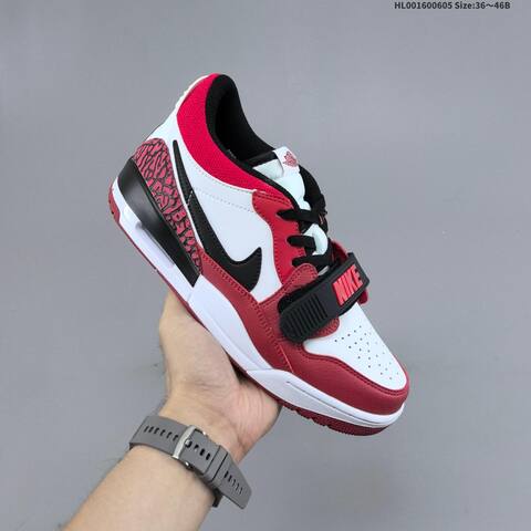 Jordan Air Jordan Legacy 312 Low Chicago Red White Black 36-46 Basketball - Unisex BS-65805