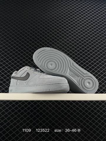 Nike Air Force 1 07 Black White Wheat Gum Grey Dark Grey EU 36-46 5 Lifestyle - Unisex (BS-74275)