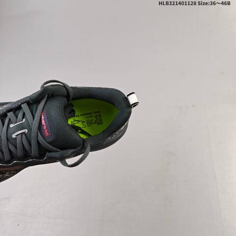 Nike Vomero Plus ReactX Air Zoom Dark Grey Black White Neon Green EU 36-46 Running Shoe - Unisex BS-62979