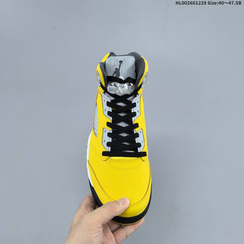 Jordan Air Jordan 5 Retro Tokyo 23 Yellow Multi EU 40-47 5 Basketball - Men's (BS-67210)