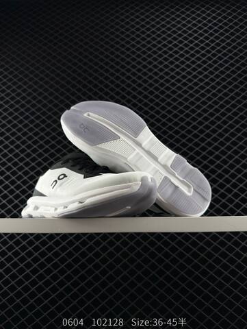 On Cloudzone White Black Cream EU 36-45 Running Shoe Running Sneakers - Unisex (BS-85572)