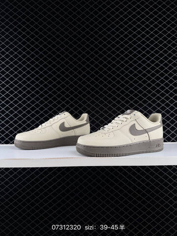 Nike Air Force 1 07 FJ4146 201 Light Beige Dark Grey EU 39 40 40 5 41 42 42 5 43 44 45 Skate EU 39-40 - Unisex BS-69999