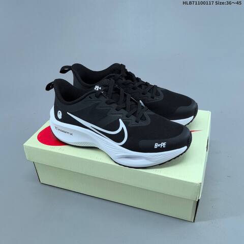 Nike Zoom X Black White Blue EU 36-45 Running Shoe - Unisex BS-61949