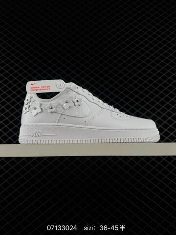 Nike Air Force 1 07 White Pink Silver EU 36-45 Lifestyle - Unisex BS-70269