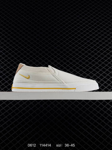 Nike Court Legacy Slip On White Black Pink Purple Yellow EU 36-45 Skate - Unisex (BS-70819)
