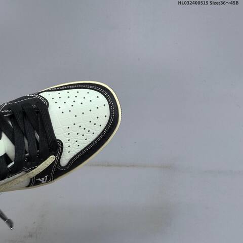Jordan Air Jordan 1 Low Black White Cream EU 36-45 Lifestyle - Unisex (BS-65959)