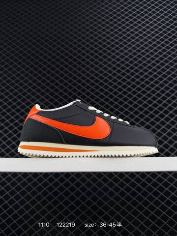 Nike Classic Cortez SE FQ8144-237 Black Orange EU 36-45 5 Casual - Unisex (BS-74263)