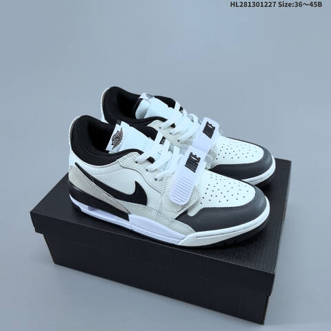 Jordan Air Jordan Legacy 312 Low White Black Grey 36 45 Casual - Unisex (BS-67232)