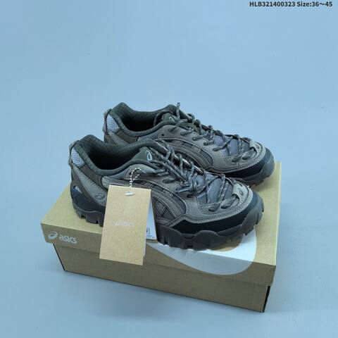 ASICS Gel-Pickax Black Dark Gray EU 36-45 Trail Shoe Trail Running Sneakers - Unisex (BS-68978)