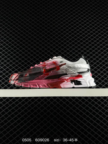 Nike Initiator Black White Gray Red 36-45 Running - Unisex (BS-71671)