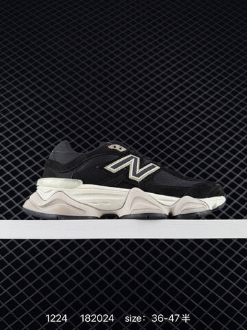 New Balance 9060 Black Off White Beige EU 36-47 Sneaker Unisex BS-82460