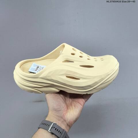 HOKA ONE ONE Ora Recovery Mule Dark Gray EU 39-45 Slides Casual Sneakers - Unisex (BS-69349)