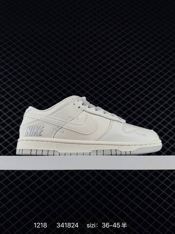 Nike SB Dunk Low White Black EU 36-45 Skate - Unisex (BS-73623)